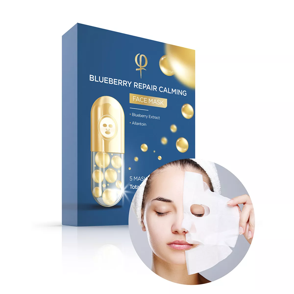 blueberry repair calming face mask 1 x 5pcs 1.jpg