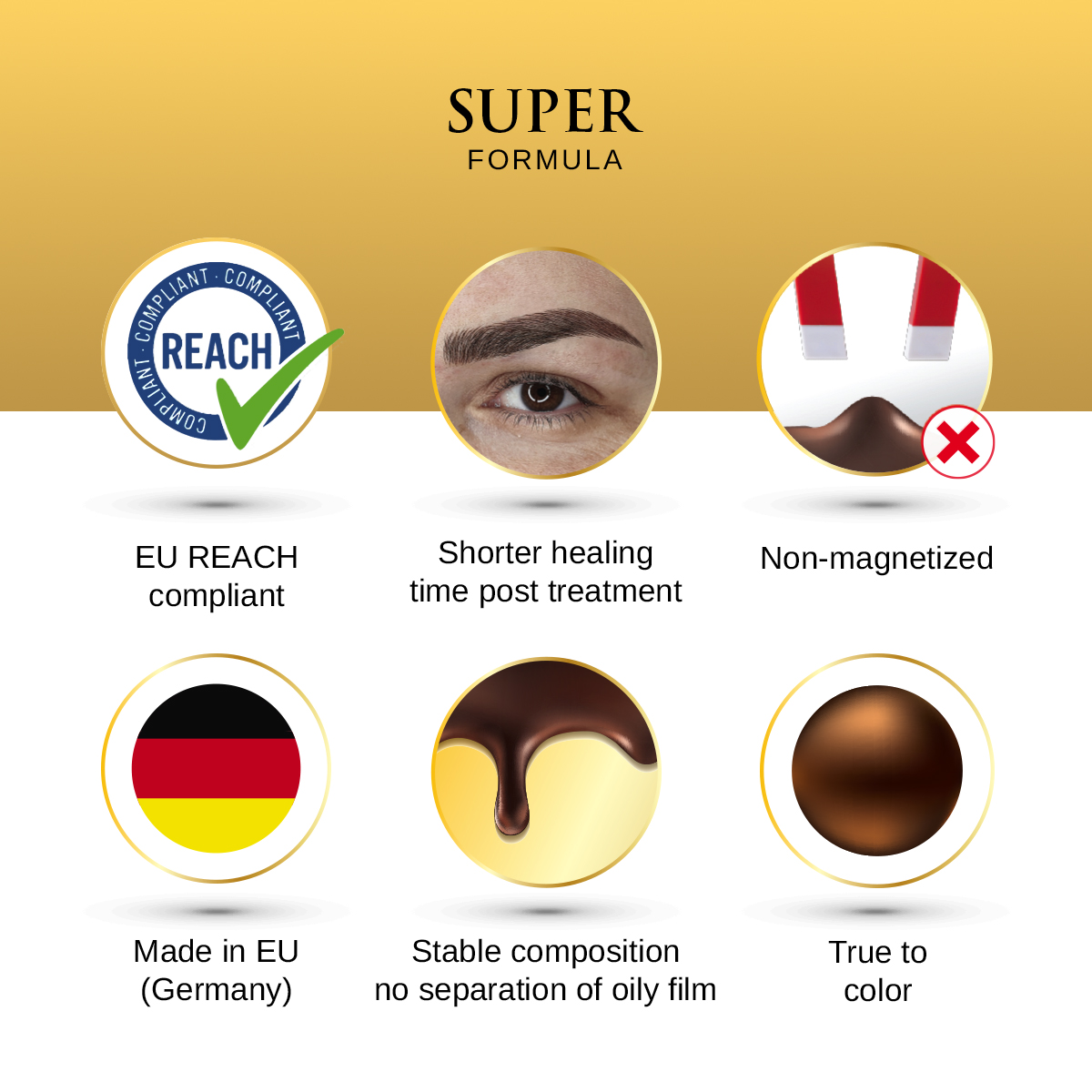 PhiBrows Black SUPER Pigment 5ml E PhiBrows Black SUPER Pigment 5ml E