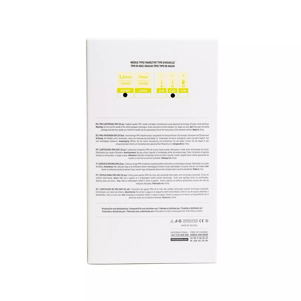 PMU Cartridges 0.20 1R, 3.5mm taper (EN11) 20 pcs pmu cartridges 0.20 1r, 3.5mm taper (en11) 20 pcs 5.jpg