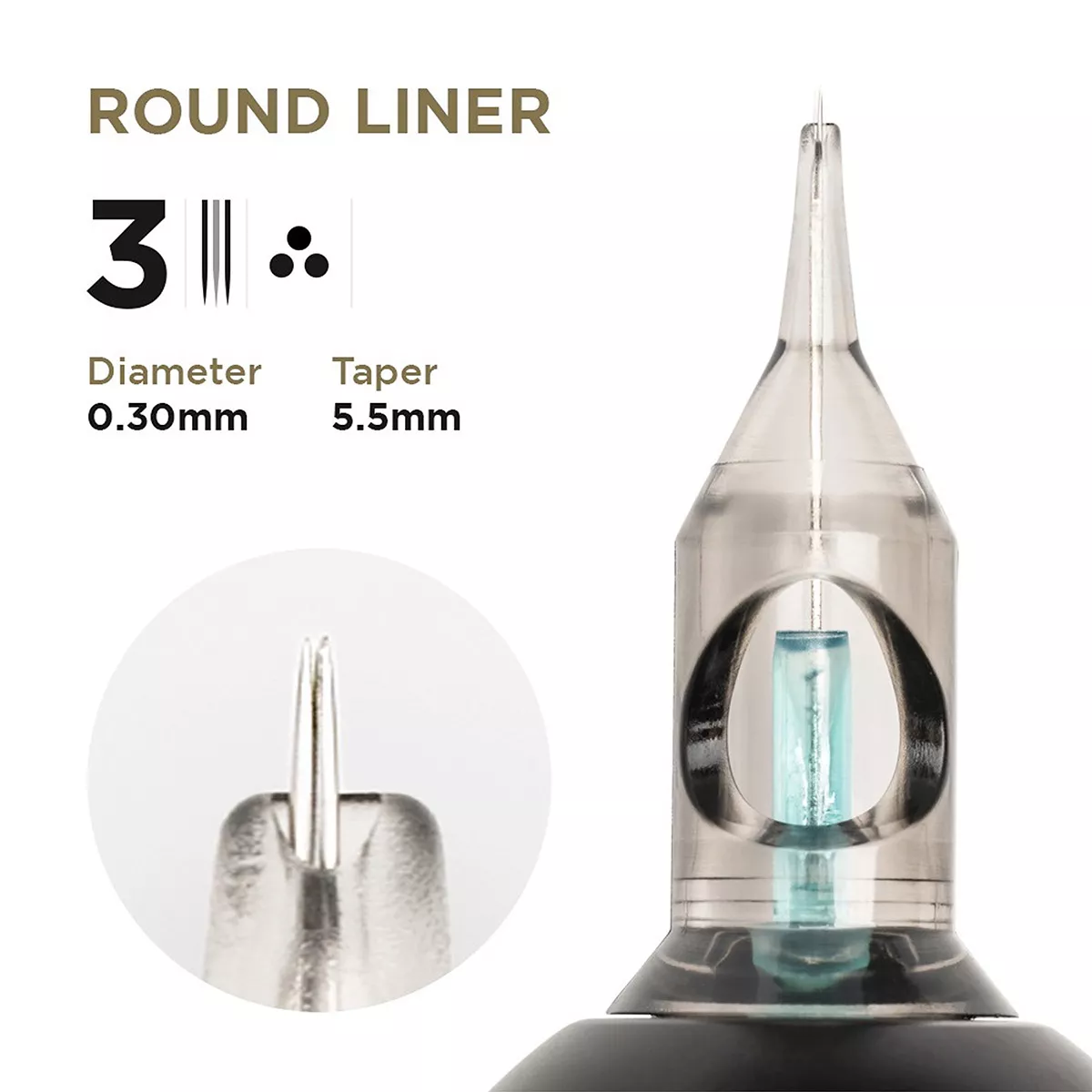 PMU Cartridges 0.30 3R, 5.5mm taper (EN02B) 20 pcs pmu cartridges 0.30 3r, 5.5mm taper (en02b) 20pcs 2.jpg