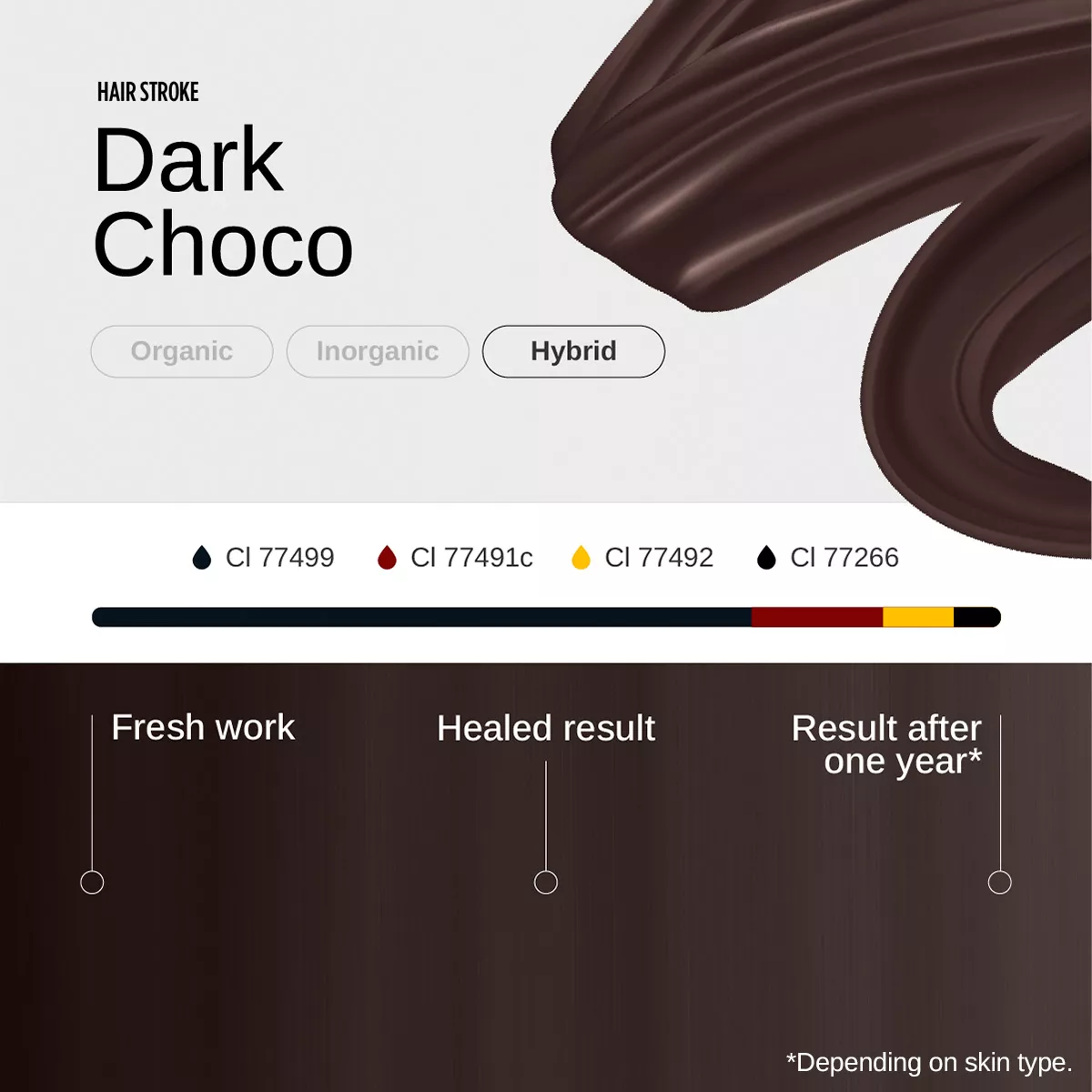 Dark Choco PMU Hair Stroke Pigment 10ml dark choco pmu hair stroke pigment 10ml 3.jpg