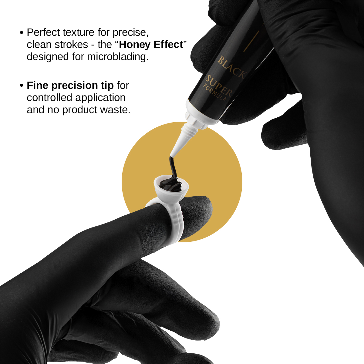 Phibrows Black SUPER Pigment 5ml - 2pcs