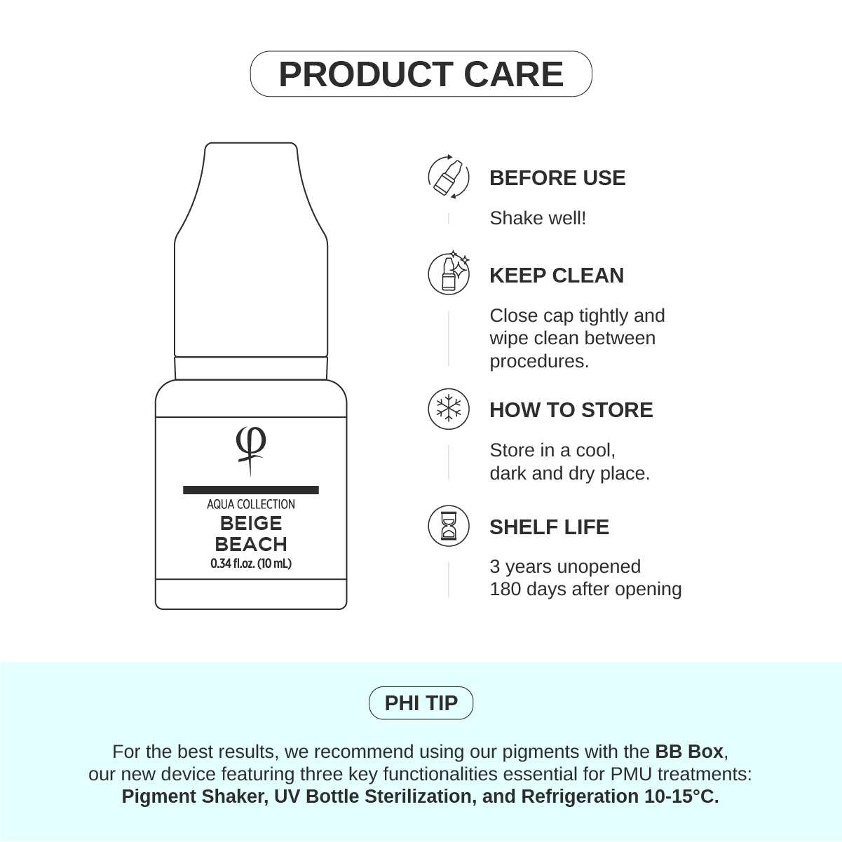 Beige Beach PMU Pigment 10ml