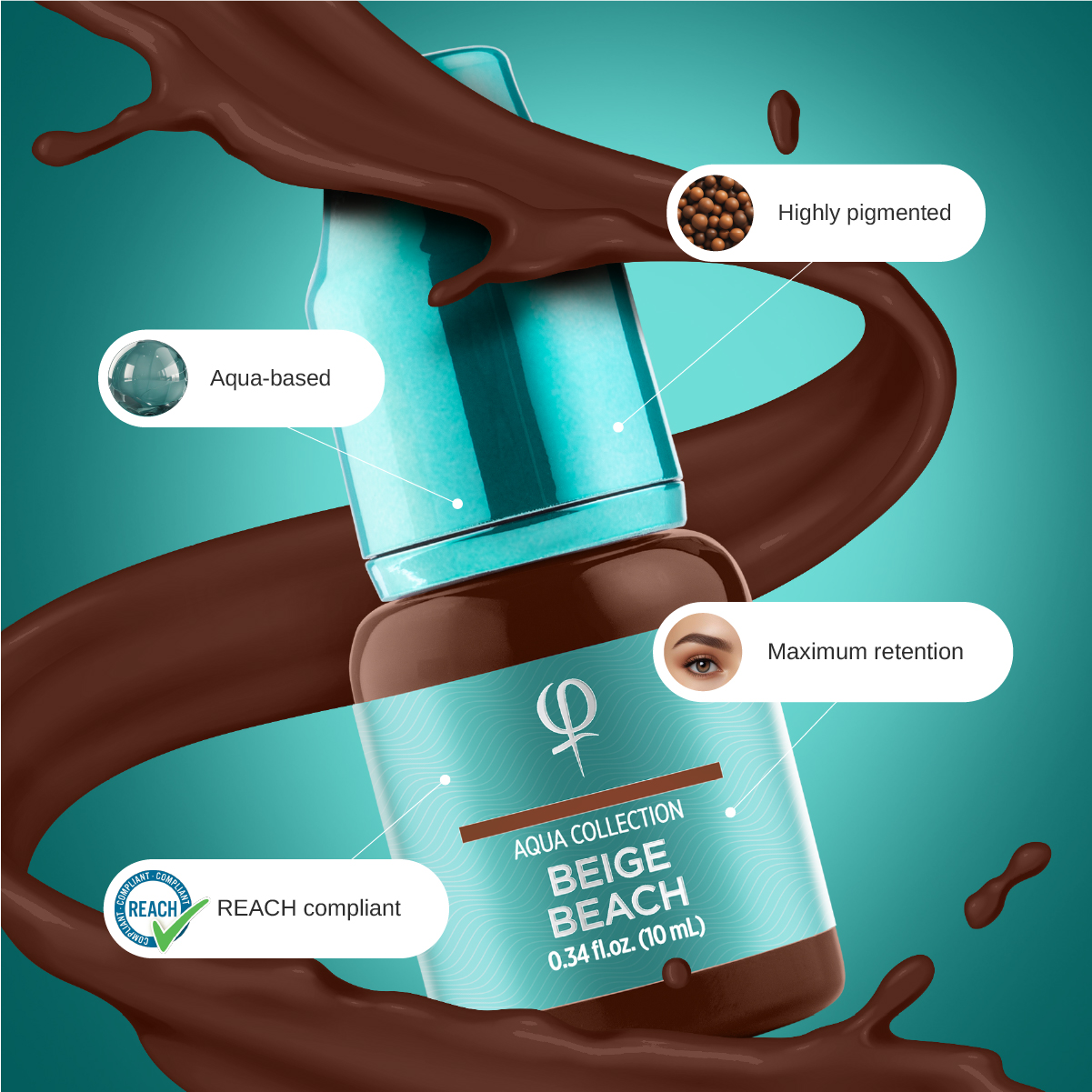 Beige Beach PMU Pigment 10ml