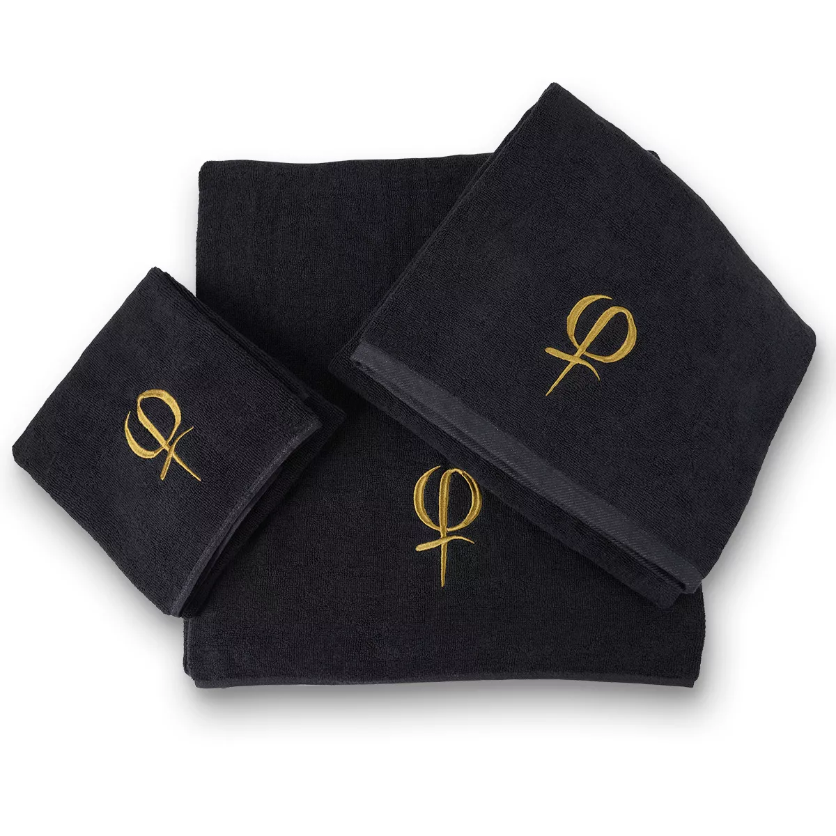 Phi SPA Towel Black S (100x60cm)