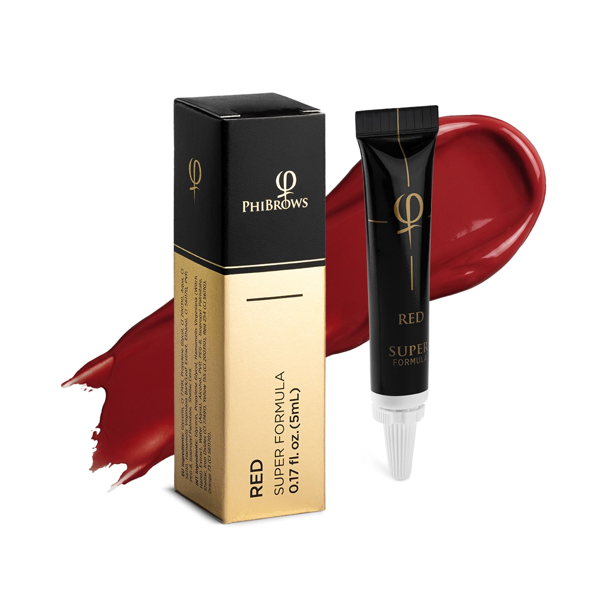PhiBrows Red SUPER Pigment 5ml E