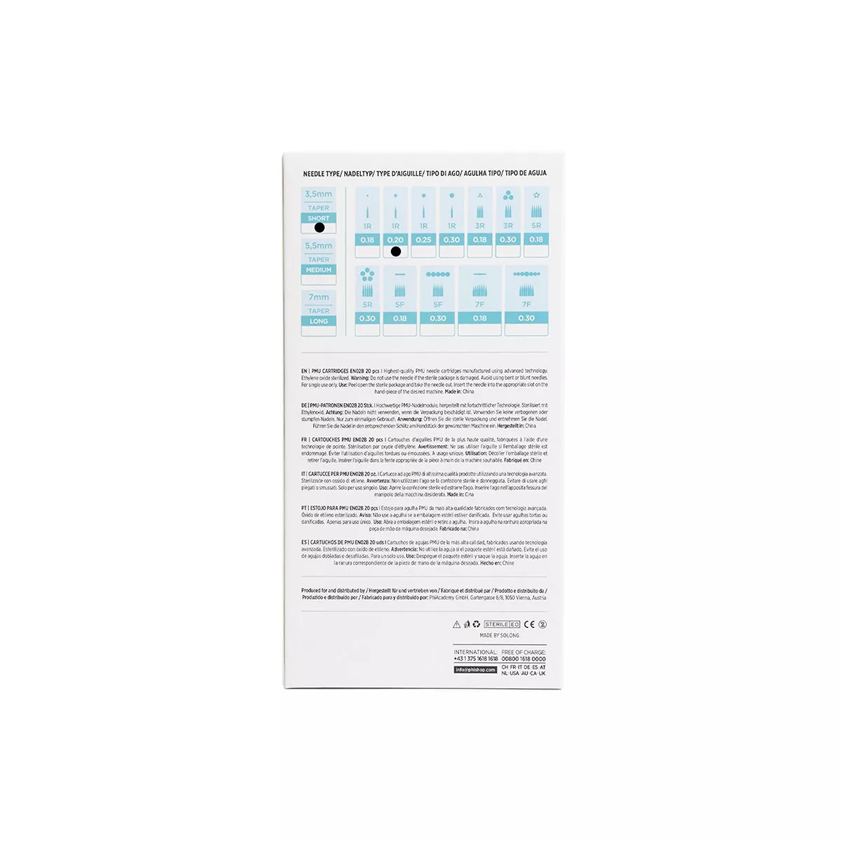 pmu cartridges 0.20 1r, 3.5mm taper (en02b) 20pcs 5.jpg