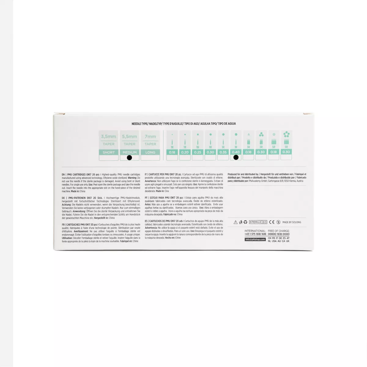 PMU Cartridges 0.40 1R, 5.5mm taper (EN17) 20 pcs pmu cartridges 0,40 1r, 5.5m taper (en17) 20 pcs 5.jpg