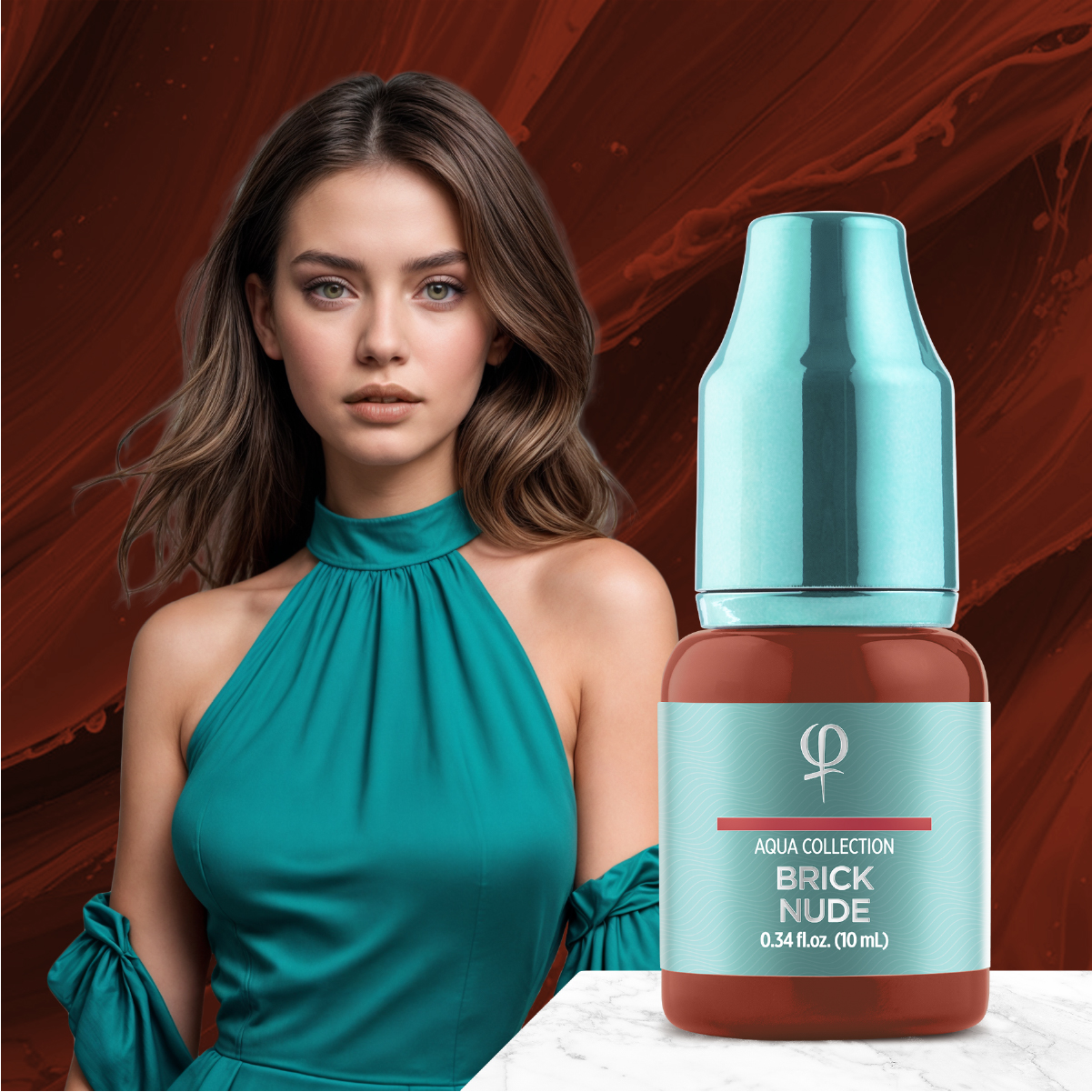 Brick Nude PMU pigment 10ml Brick Nude PMU pigment 10ml