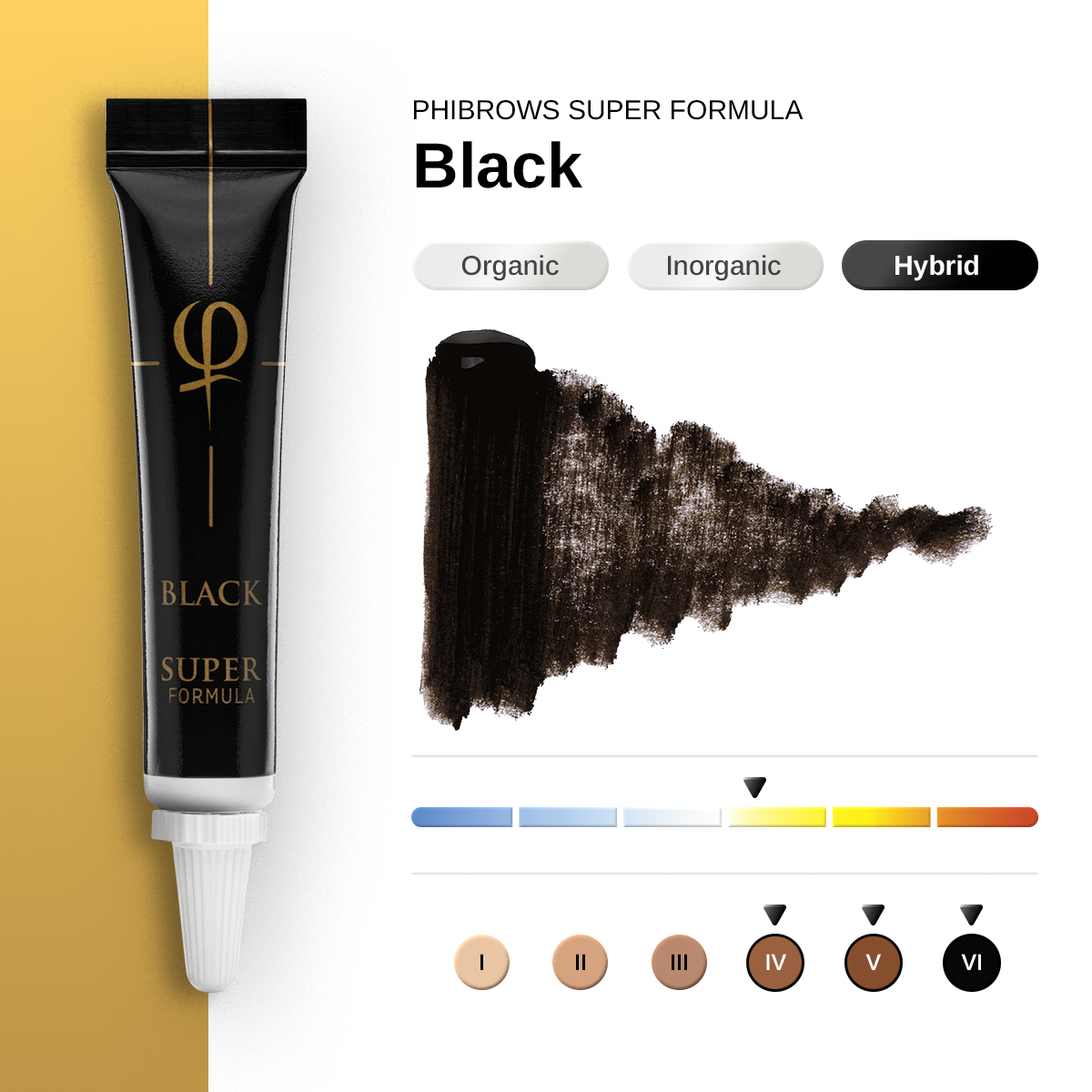 PhiBrows Black SUPER Pigment 5ml PhiBrows Black SUPER Pigment 5ml