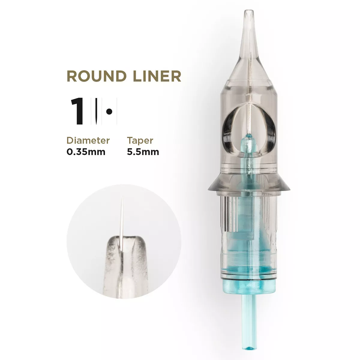 PMU Cartridges 0.35 1R, 5.5mm taper (EN02B) 20 pcs pmu cartridges 0.35 1r, 5.5mm taper (en02b) 20pcs 1.jpg