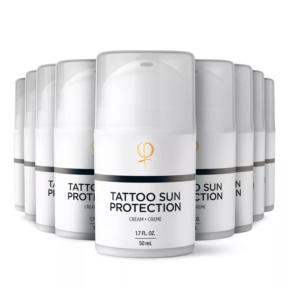 Tattoo Sun Protection Cream 50ml 9pcs
