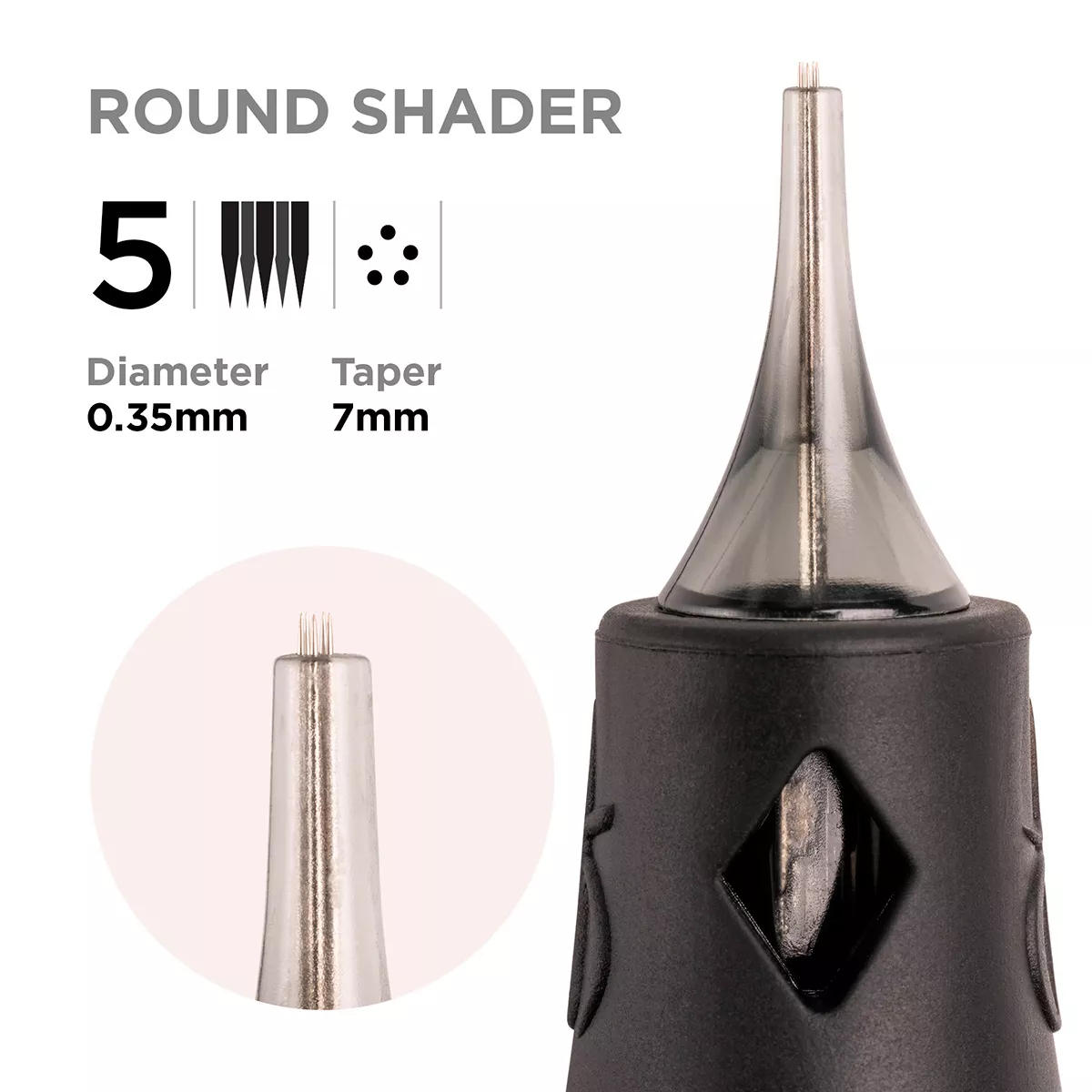 phi black cartridge 0.35 5rs, 7mm taper - 10pcs 5.jpg